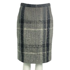 Valentino wool tweed skirt